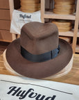 LEIFUR Lucky FEDORA | RABBIT & HARE DELUXE BLEND | MULTIPLE SIZE AVAILABLE - Hufvud