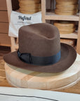 LEIFUR Lucky FEDORA | RABBIT & HARE DELUXE BLEND | MULTIPLE SIZE AVAILABLE - Hufvud