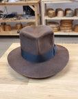 LEIFUR Lucky FEDORA | SABLE BROWN | 30X BEAVER BLEND | SIZE 60, US 7 1/2