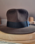 LEIFUR Raven Crown FEDORA | RABBIT & HARE DELUXE BLEND | MULTIPLE SIZE AVAILABLE - Hufvud