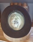 LEIFUR Raven Crown FEDORA | RABBIT & HARE DELUXE BLEND | MULTIPLE SIZE AVAILABLE - Hufvud