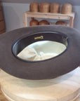 LEIFUR Raven Crown FEDORA | RABBIT & HARE DELUXE BLEND | MULTIPLE SIZE AVAILABLE - Hufvud