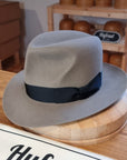 LEIFUR Raven Crown FEDORA | RABBIT & HARE DELUXE BLEND | MULTIPLE SIZE AVAILABLE - Hufvud