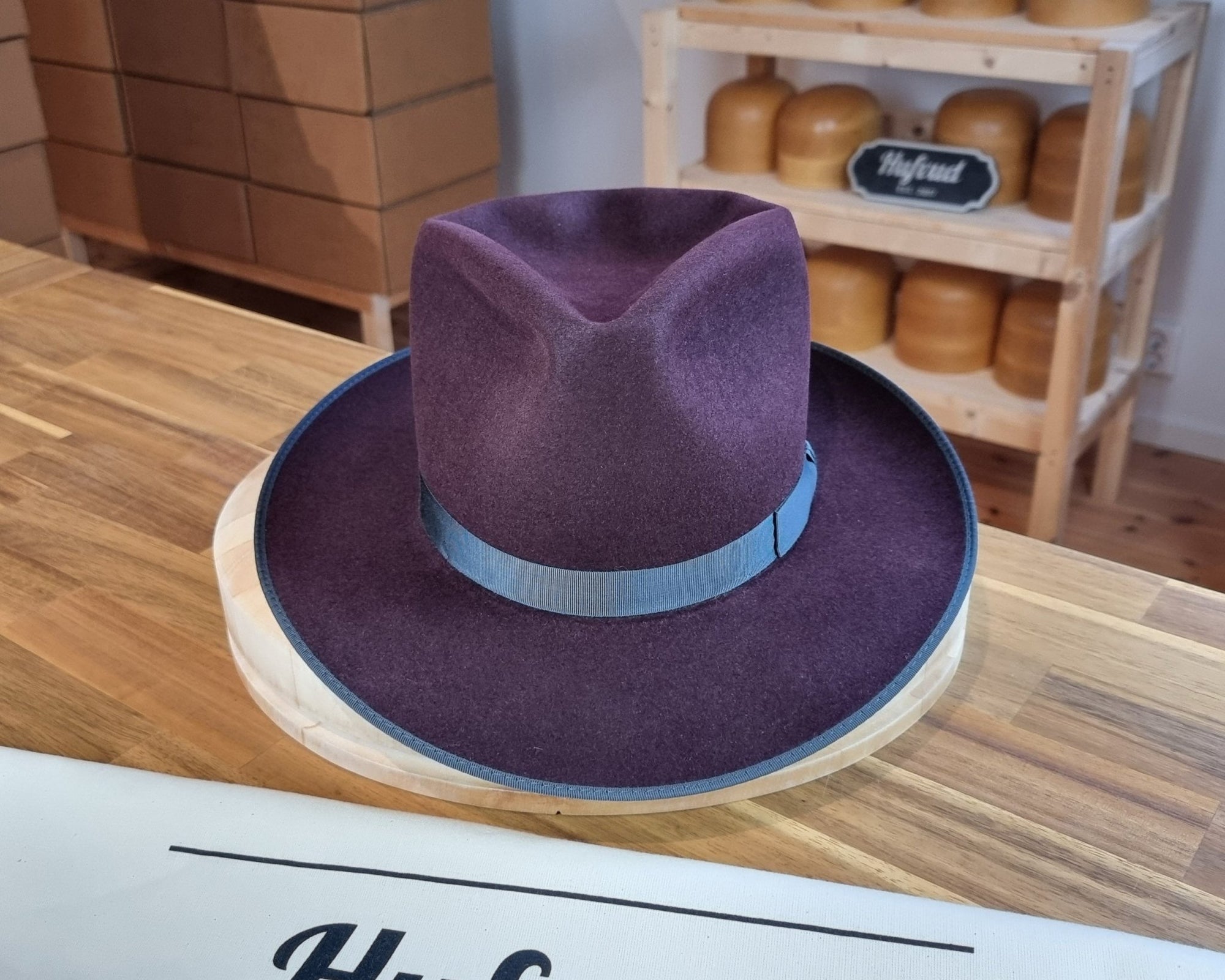PLAYBOY FEDORA | RABBIT &amp; HARE DELUXE BLEND | MULTIPLE SIZES AVAILABLE - Hufvud