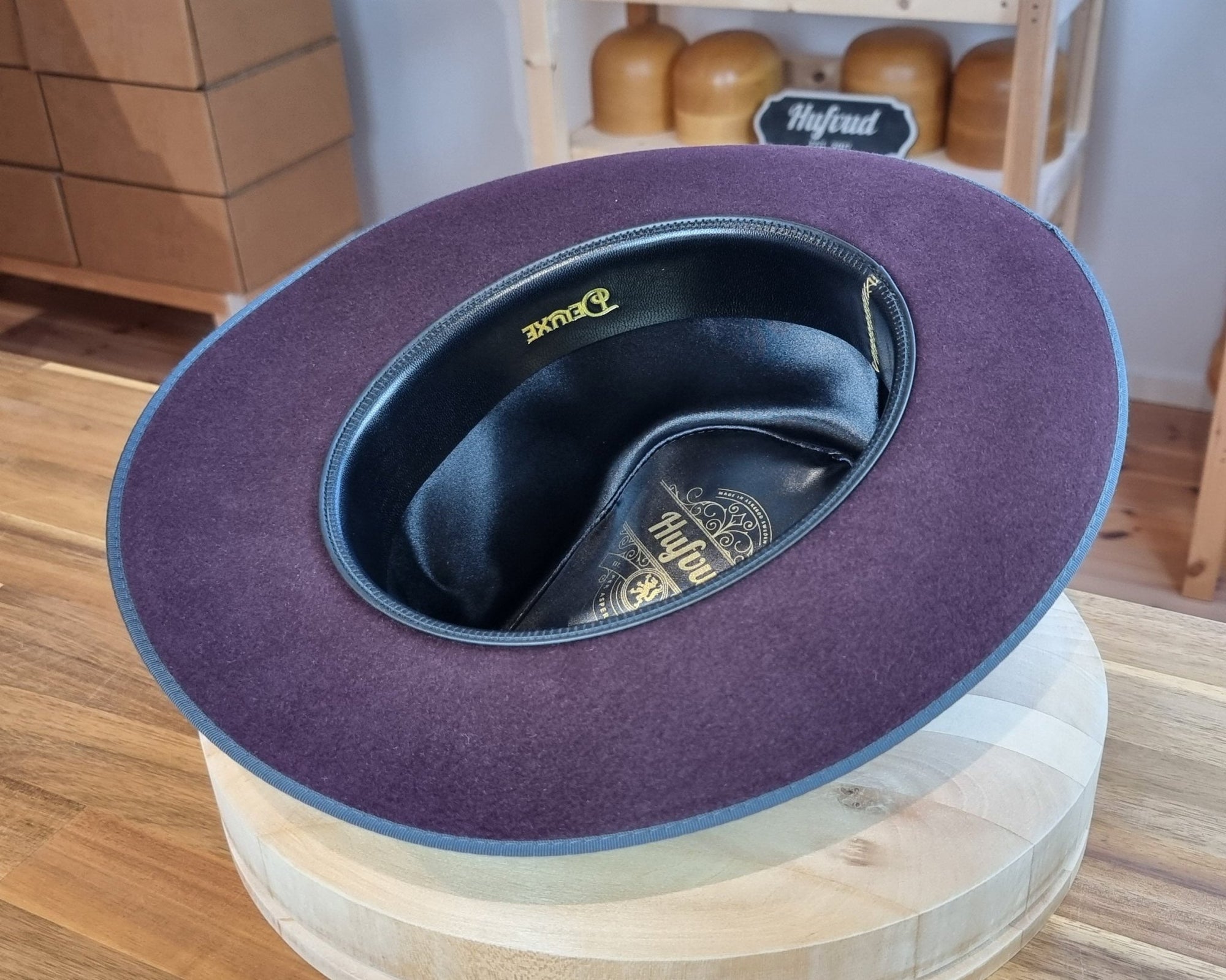 PLAYBOY FEDORA | RABBIT &amp; HARE DELUXE BLEND | MULTIPLE SIZES AVAILABLE - Hufvud