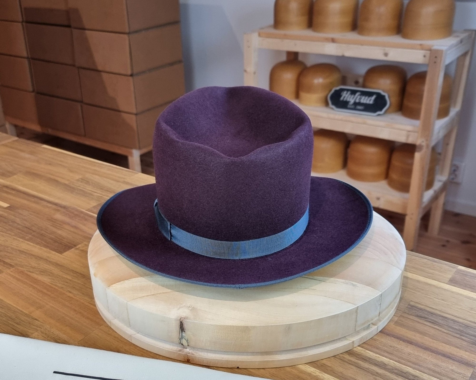 PLAYBOY FEDORA | RABBIT &amp; HARE DELUXE BLEND | MULTIPLE SIZES AVAILABLE - Hufvud