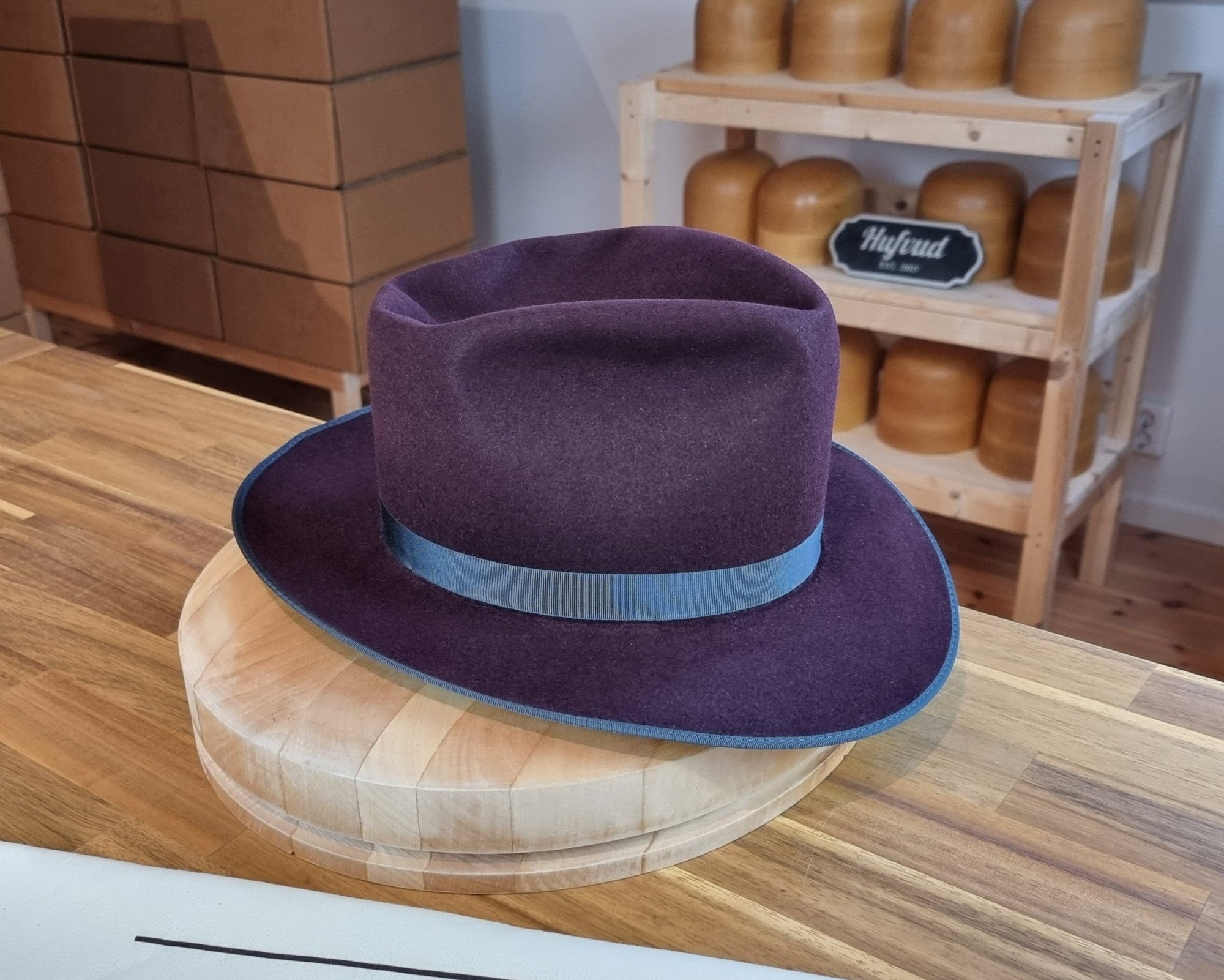 PLAYBOY FEDORA | RABBIT &amp; HARE DELUXE BLEND | MULTIPLE SIZES AVAILABLE - Hufvud