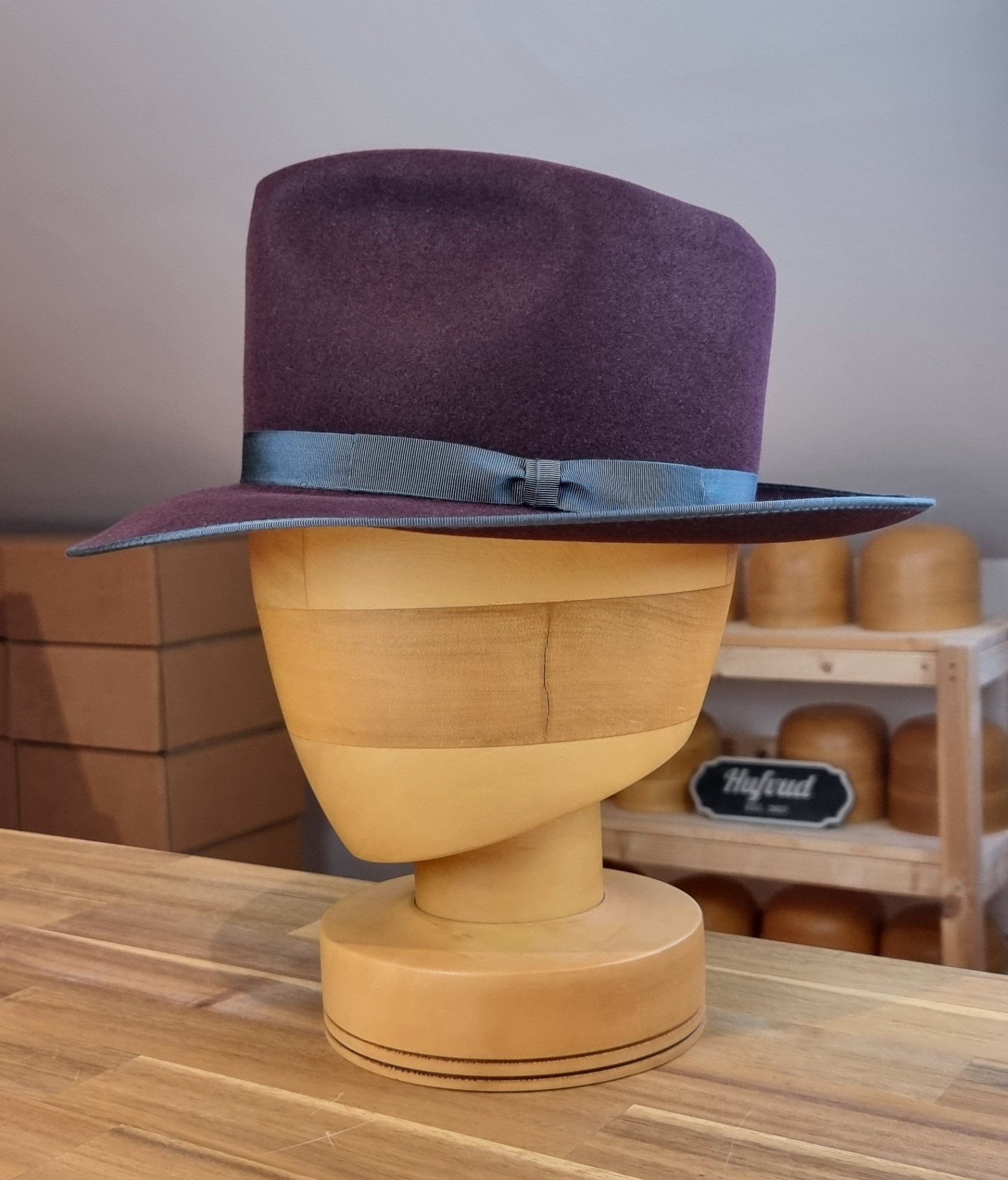 PLAYBOY FEDORA | RABBIT &amp; HARE DELUXE BLEND | MULTIPLE SIZES AVAILABLE - Hufvud