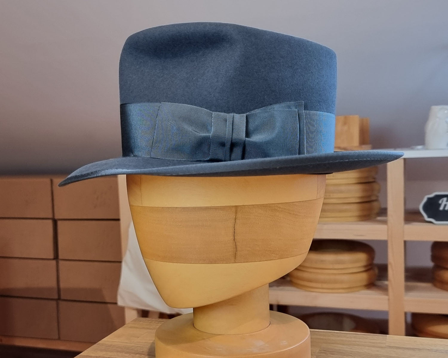RAGNAR FEDORA | RABBIT &amp; HARE DELUXE BLEND FELT | MULTIPLE SIZE AVAILABLE - Hufvud