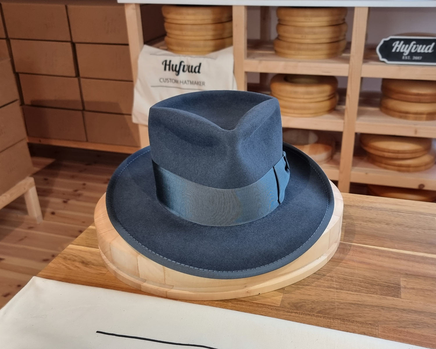 RAGNAR FEDORA | RABBIT &amp; HARE DELUXE BLEND FELT | MULTIPLE SIZE AVAILABLE - Hufvud