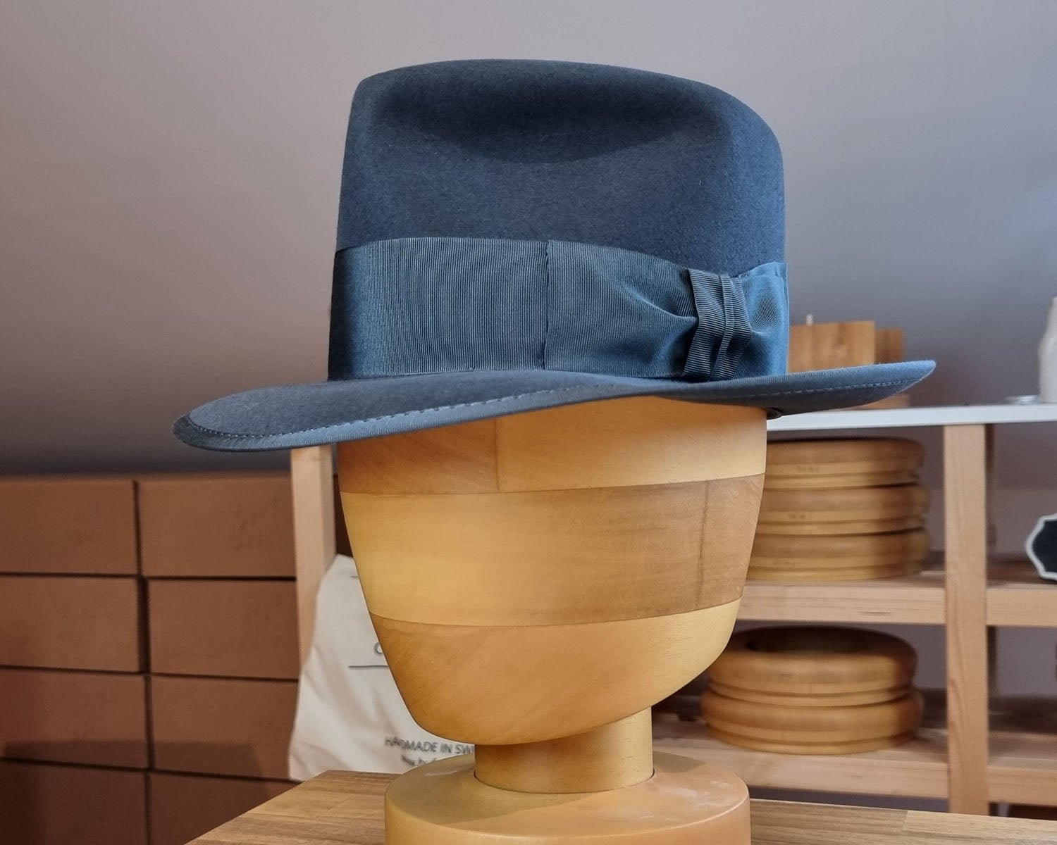 RAGNAR FEDORA | RABBIT &amp; HARE DELUXE BLEND FELT | MULTIPLE SIZE AVAILABLE - Hufvud