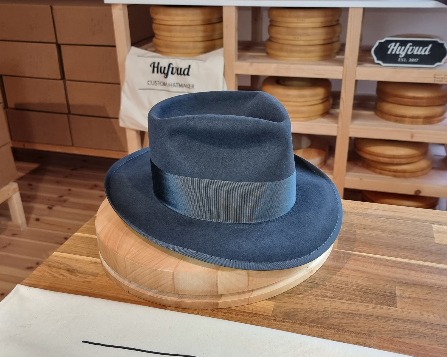 RAGNAR FEDORA | RABBIT &amp; HARE DELUXE BLEND FELT | MULTIPLE SIZE AVAILABLE - Hufvud
