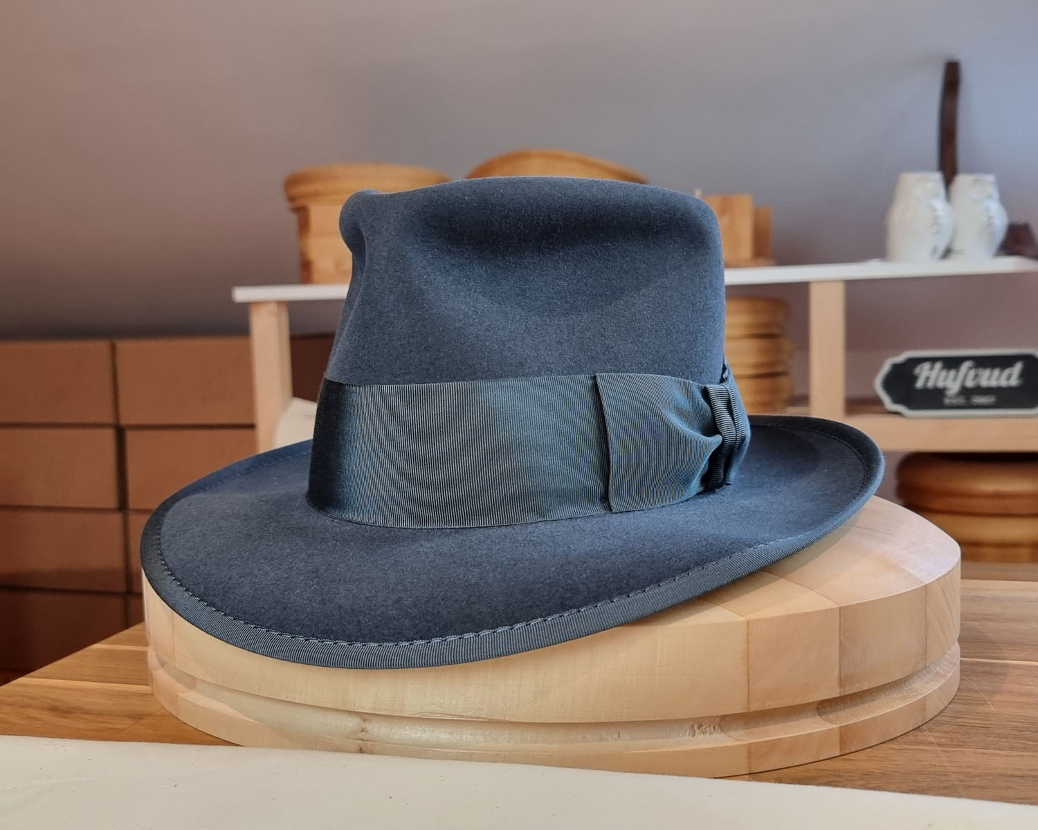 RAGNAR FEDORA | RABBIT &amp; HARE DELUXE BLEND FELT | MULTIPLE SIZE AVAILABLE - Hufvud
