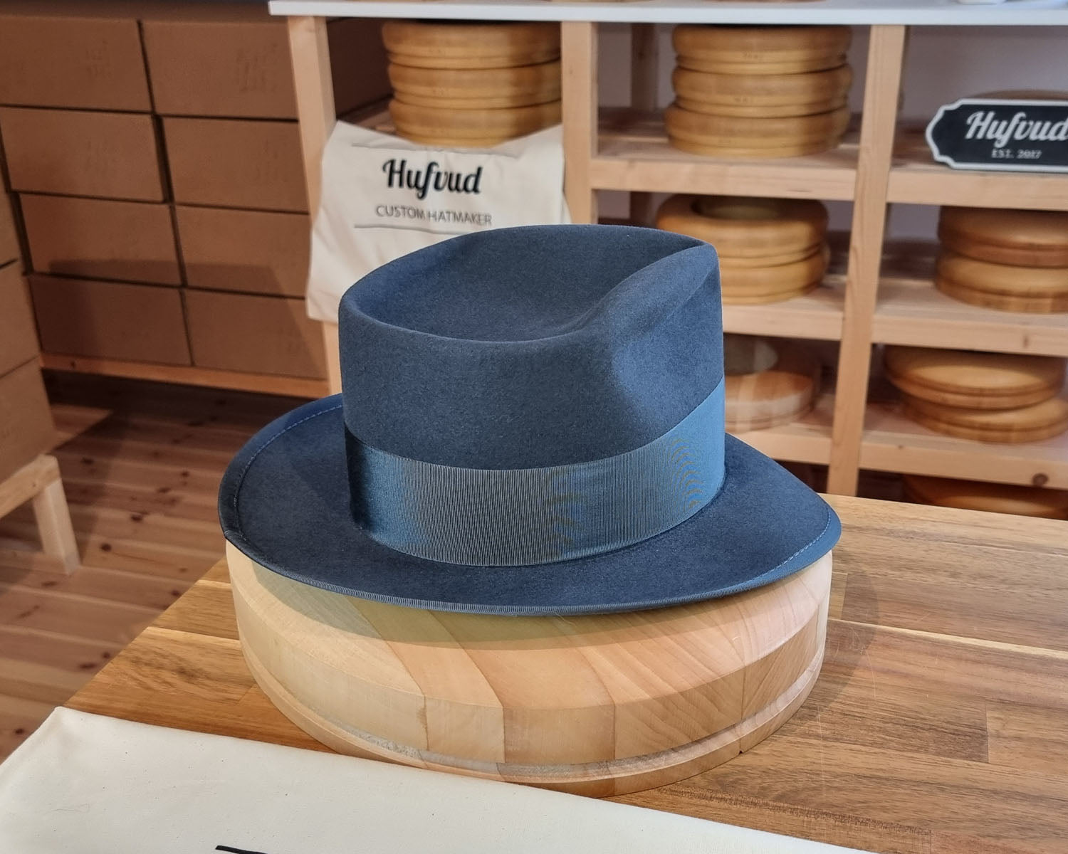 RAGNAR FEDORA | RABBIT &amp; HARE DELUXE BLEND FELT | MULTIPLE SIZE AVAILABLE - Hufvud