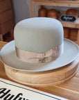 RAGNAR FEDORA | RABBIT & HARE DELUXE BLEND FELT | SILVERBELLY COLOR | MULTIPLE SIZE AVAILABLE - Hufvud