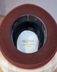 WESTERN HJALMAR HOMBURG | RUSTIC COPPER COLOR | 100X BEAVER | SIZE 60, US 7 1/2