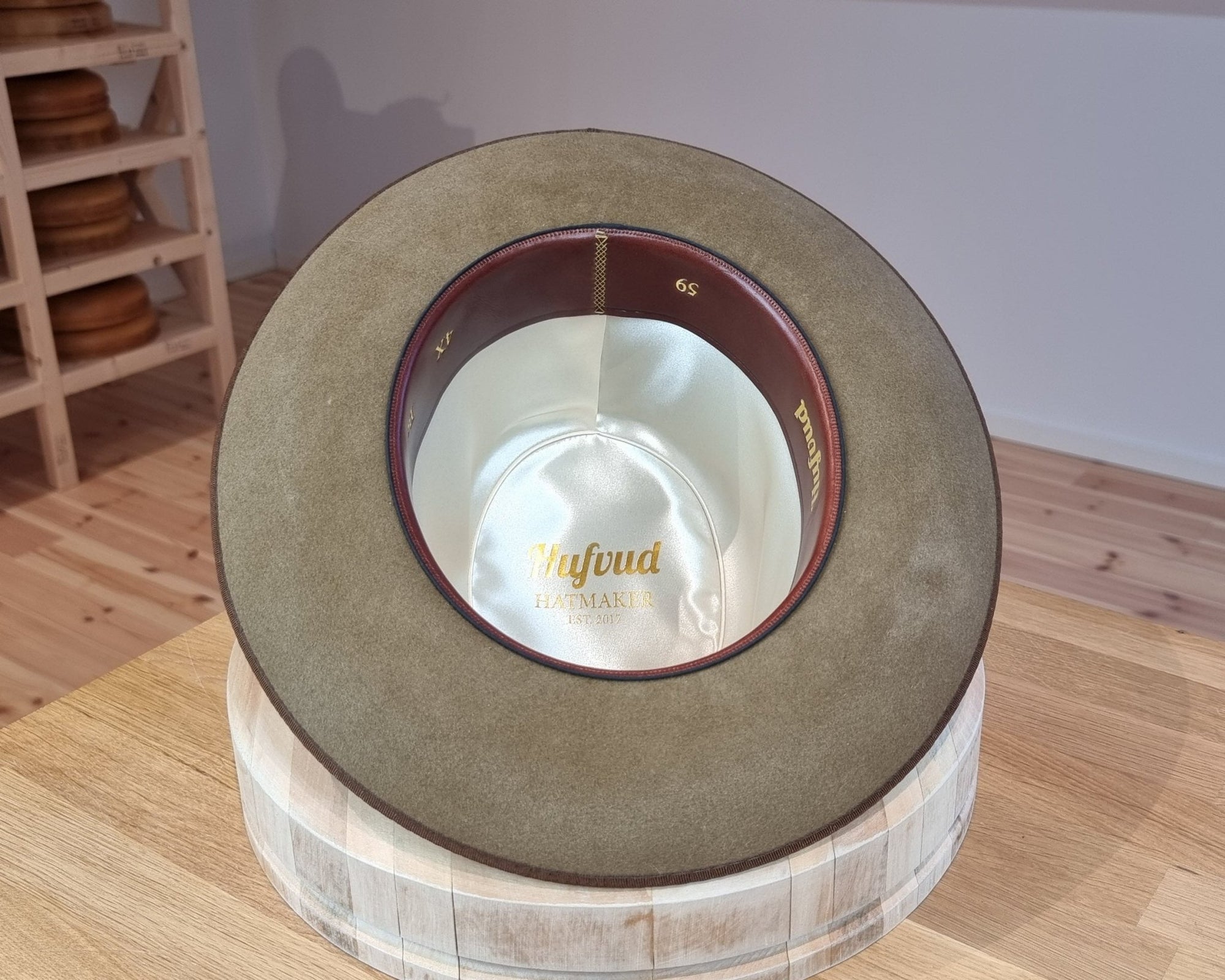 WESTERN UPCYCLE | 4X BEAVER BLEND | PECAN| SIZE 59, US 7 3/8