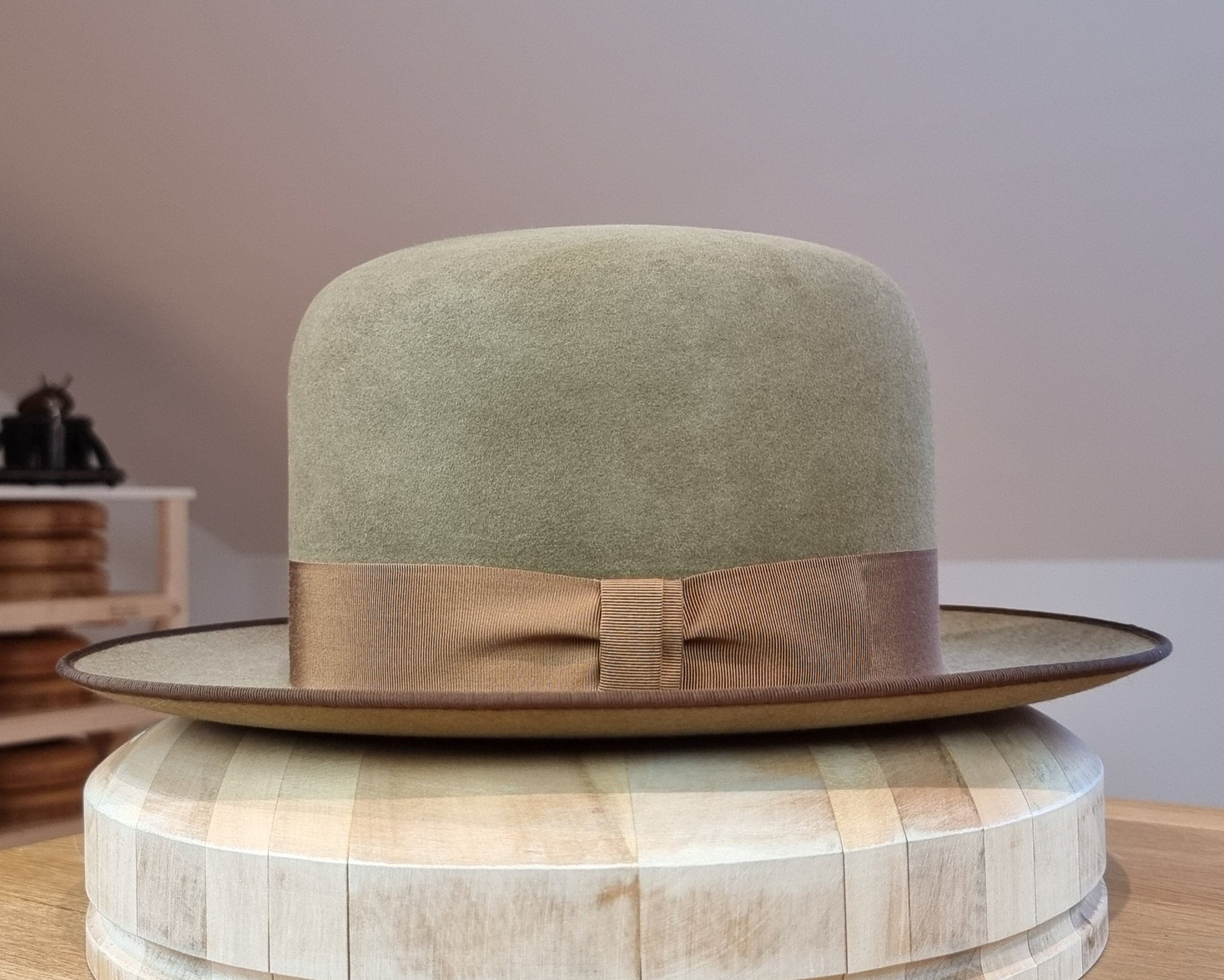 WESTERN UPCYCLE | 4X BEAVER BLEND | PECAN| SIZE 59, US 7 3/8