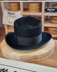 WHIPPET FEDORA | 50X BEAVER BLEND | BLACK | SIZE 62, US 7 3/4 - Hufvud