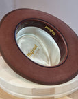 WHIPPET FEDORA | 50X BEAVER BLEND | COGNAC COLOR | SIZE 59, US 7 3/8