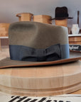 WHIPPET FEDORA | BEAVER FIFTY | OLIVE GREEN COLOR | SIZE 60, US 7 1/2