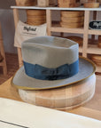 WHIPPET FEDORA | BEAVER FIFTY | STONE COLOR | SIZE 60, US 7 1/2 - Hufvud