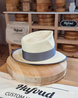 WHIPPET FEDORA | HAND WOVEN ECUADORIAN STRAW | NATURAL COLOR | SIZE 58, US 7 1/4