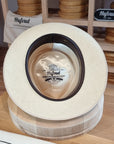WHIPPET FEDORA | HAND WOVEN ECUADORIAN STRAW | NATURAL COLOR | SIZE 62, US 7 3/4