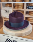WHIPPET FEDORA | LIMITED EDITION | BEAVER HUNDRED | PLUM COLOR | SIZE 60, US 7 1/2