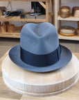 1930s FEDORA | EMERALD GRAY COLOR | 30X BEAVER BLEND | SIZE 57, US 7 1/8