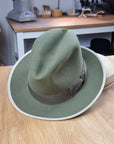 NEW STYLE | SAGE GREEN | RABBIT & HARE DELUXE FELT | SIZE 60, US 7 1/2