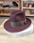 CAGNEY FEDORA | RUSTIC COPPER COLOR | 100X BEAVER | SIZE 59, US 7 3/8