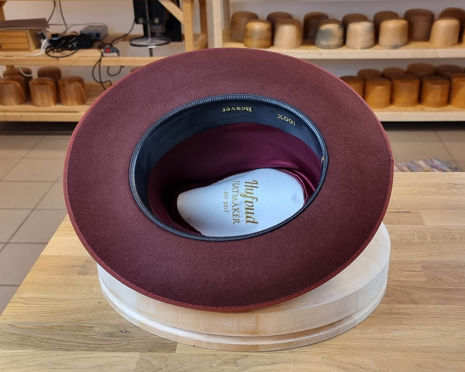 CAGNEY FEDORA | RUSTIC COPPER COLOR | 100X BEAVER | SIZE 59, US 7 3/8