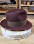 CAGNEY FEDORA | RUSTIC COPPER COLOR | 100X BEAVER | SIZE 59, US 7 3/8