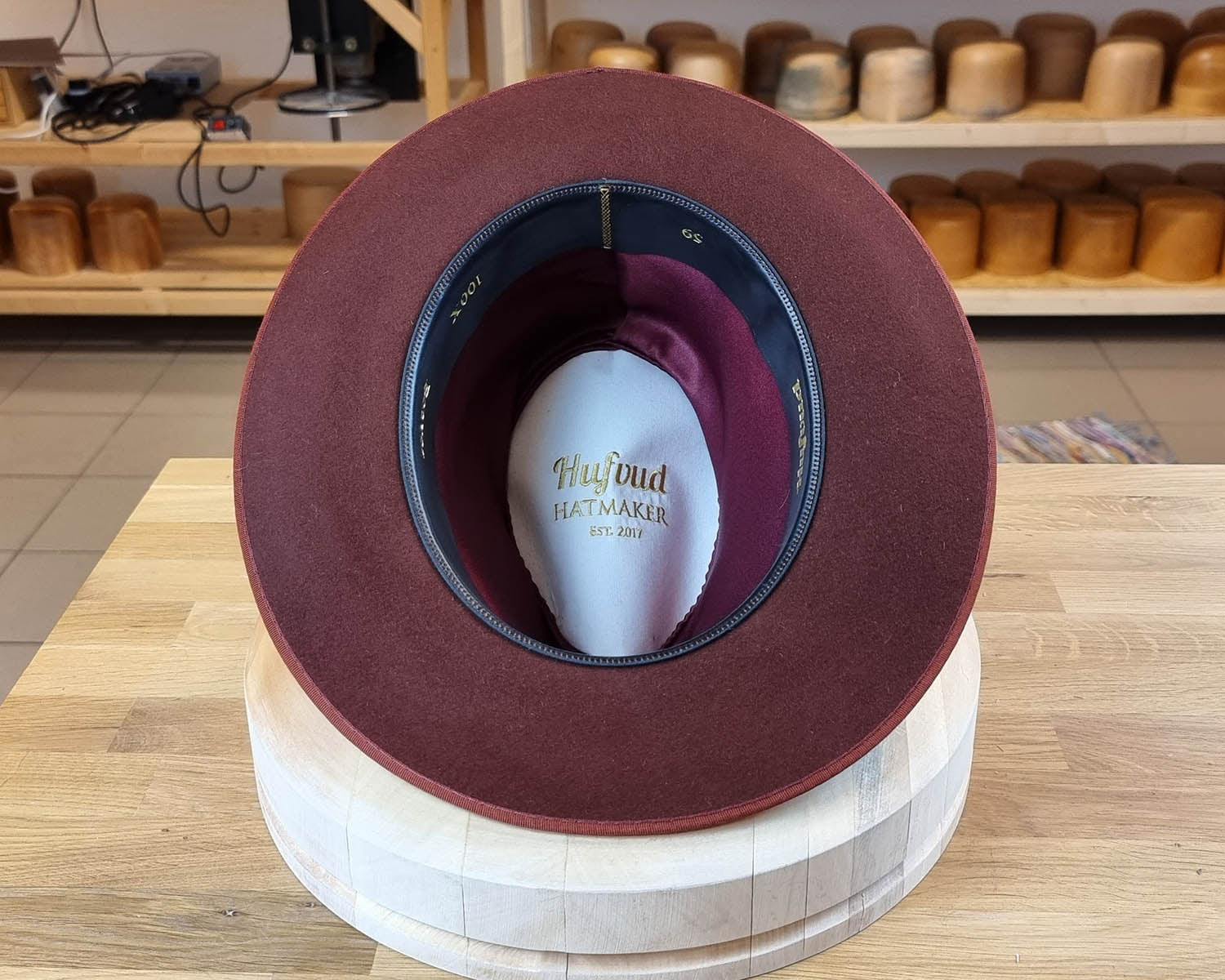 CAGNEY FEDORA | RUSTIC COPPER COLOR | 100X BEAVER | SIZE 59, US 7 3/8