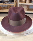 CAGNEY FEDORA | RUSTIC COPPER COLOR | 100X BEAVER | SIZE 59, US 7 3/8