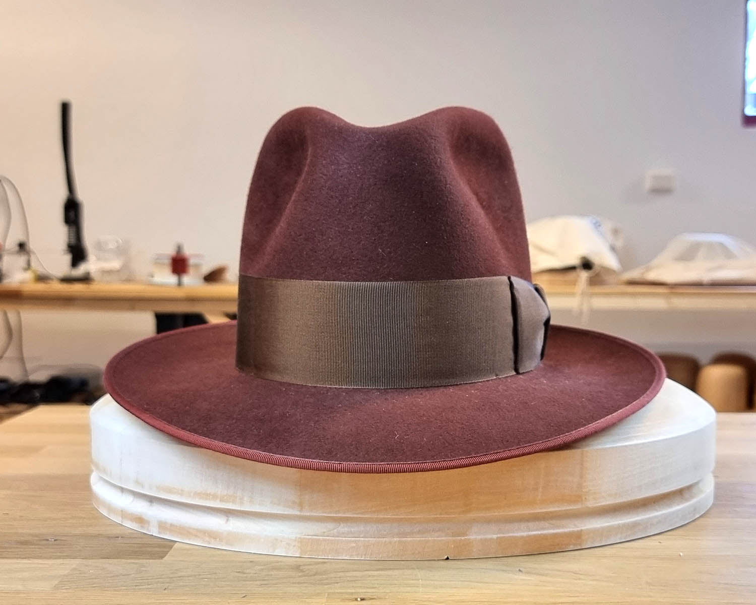 CAGNEY FEDORA | RUSTIC COPPER COLOR | 100X BEAVER | SIZE 59, US 7 3/8