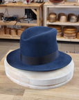 LEIFUR FEDORA | STEEL | 50X BEAVER BLEND | SIZE 59, US 7 3/8