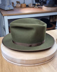 NEW STYLE | MOSS GREEN | 100X BEAVER | SIZE 59, US 7 3/8