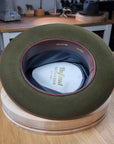 NEW STYLE | MOSS GREEN | 100X BEAVER | SIZE 59, US 7 3/8