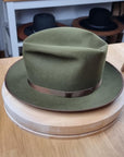 NEW STYLE | MOSS GREEN | 100X BEAVER | SIZE 59, US 7 3/8