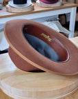 OLAV FEDORA | 50X BEAVER BLEND | COGNAC | SIZE 58, US 7 1/4