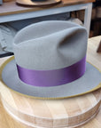 OLAV FEDORA | STONE | RABBIT & HARE DELUXE FELT | SIZE 60, US 7 1/2