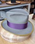 OLAV FEDORA | STONE | RABBIT & HARE DELUXE FELT | SIZE 60, US 7 1/2