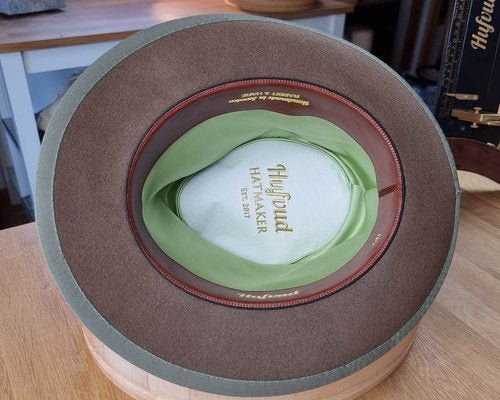 OLAV FEDORA | VINTAGE BEIGE | RABBIT &amp; HARE DELUXE BLEND | SIZE 60, US 7 1/2